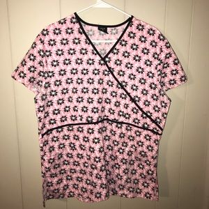 🧡5 for $20🧡 Flower Scrub Top